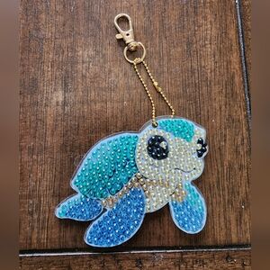 Colorful Turtle Keychain